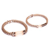 COUPLES ENGRAVED BRACELETS SET